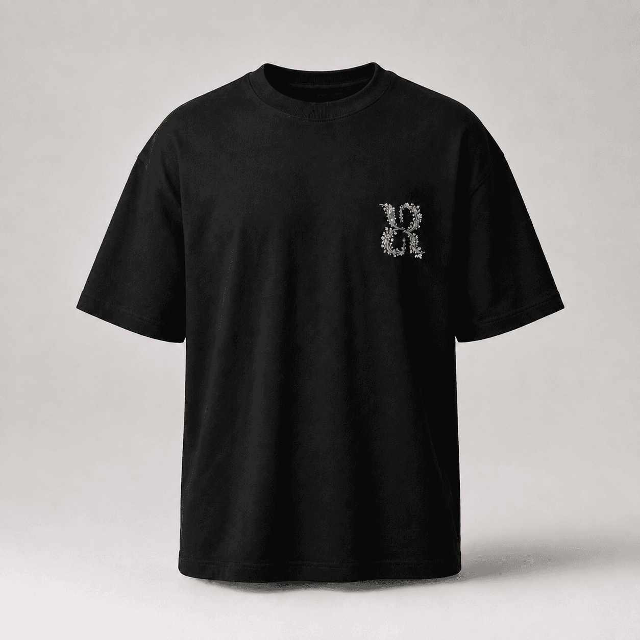 NOCTURNE BLOOM TEE — Front View