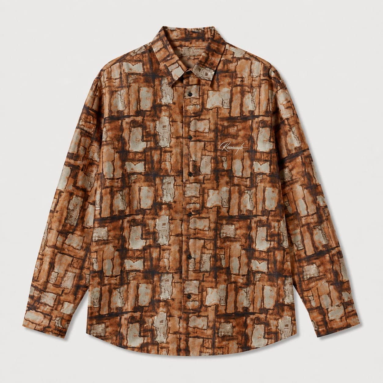 The Terra Mosaic Shirt — Front View