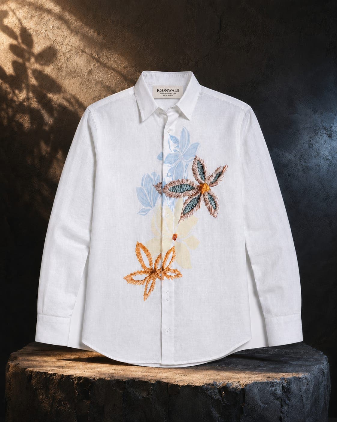 The Botanical Relief Shirt — Front View